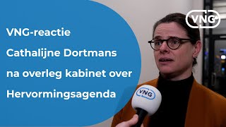 Reactie Cathalijne Dortmans namens de VNG over Hervormingsagenda Jeugd [upl. by Nylkoorb2]