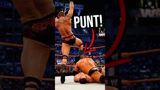 What Led To This Brutal Randy Orton Punt wwe [upl. by Erie]