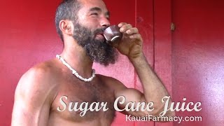 Kauai Farmacy Sugar Cane Juice [upl. by Yank]