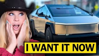 Surprising people with Tesla’s New Cybertruck [upl. by Publia]