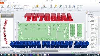 Tutorial Nesting ProNest 2019 nadianabilachannel1053 [upl. by Musa381]