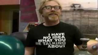 Mythbusters Adam Savage Helium and Sulfur Hexafluoride [upl. by Airamalegna]