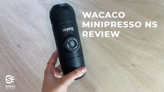 Wacaco Minipresso Review  A Portable Espresso Maker [upl. by Egroeg]