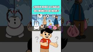 ¿QUIÉN ROBÓ LA CABEZA DEL MUÑECO DE NIEVE trivia quiz [upl. by Aelahs]