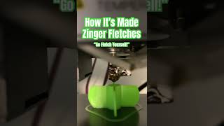 👀How Zingers are made👀“Go Fletch Yourself”howitsmade archery zingerfletches 3dprinting [upl. by Naasah]