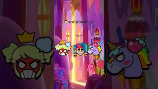 Candyland VS Snow Hotel brawlstars бравлстарс юмор мем [upl. by Bogosian]