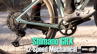 Shimano GRX 12Speed Mechanical Bigger Cassettes More Range [upl. by Meryl]