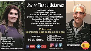 quotNeuropsicología de las emocionesquot Dr Javier Tirapu [upl. by Jerrine]