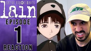 Serial Experiments Lain Episode 1 Reaction  WEIRD [upl. by Sivart]