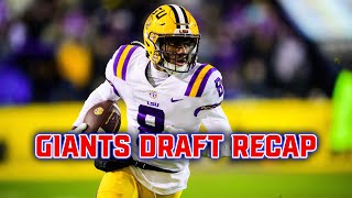 NY Giants 2024 NFL Draft Recap Malik Nabers will make Giants more productive Carl Banks amp Bob Papa [upl. by Nnelg993]