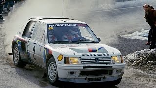 Ari Vatanen  Rally Montecarlo 1985 HD [upl. by Bertle875]