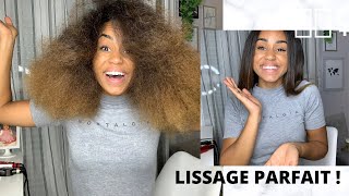 COMMENT LISSER SES CHEVEUX BOUCLÉS [upl. by Gino]