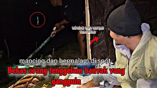 Camp fishing ep43 Sahabat saya pertama ikut ngacamp mau kabur mancing jawabarat AziSFishing [upl. by Eilsehc278]