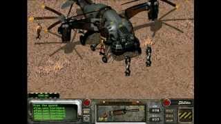 Lets Play Fallout 2 Restoration Project  36  Enclave Vertibirds [upl. by Lecroy]