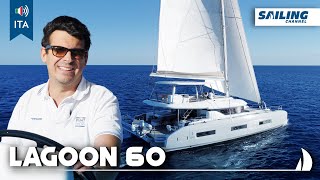 ITA LAGOON 60  Prova Catamarano a Vela  Sailing Channel [upl. by Corso]