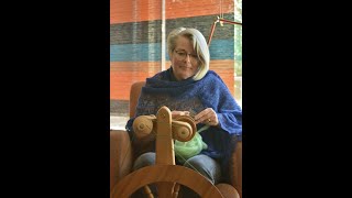 Spinner Indie Dyer Shetland Lace Knitter Monique Dreef from Netherlands  Fiberchats Episode 25 [upl. by Wiedmann]