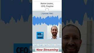 Aaron Levine CFO Prophix [upl. by Ylra]