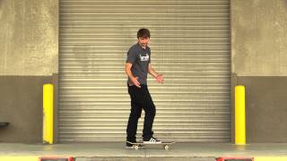 HOW TO FAKIE BIGSPIN KICKFLIP THE EASIEST WAY TUTORIAL [upl. by Winna993]