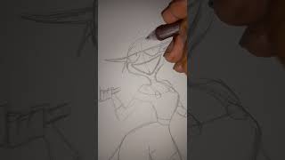 Speed drawing  Helluva boss Millie helluvaboss [upl. by Arlyne320]