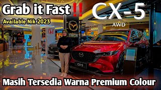 Mazda Cx5 Kuro AWD Facelift Improvement  Masih Tersedia Nik 2023  Warna Premium Colour [upl. by Ahsimed]