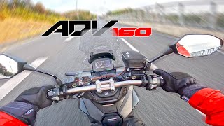 Honda ADV 160  teste de impressões  Ep101 [upl. by Terrance]