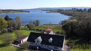 Spacious Lakefront House For Sale Lough Arrow Co Sligo Ireland Large gardens amp derelict cottage [upl. by Naitsirc]