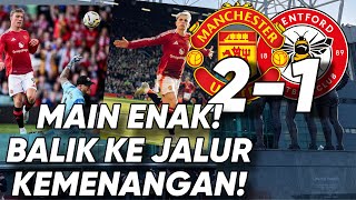 Review EPL MUFCBrentford 21 Main EnakKarakter Mantap Balik Ke Jalur Kemenangan [upl. by Helmer892]