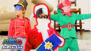 PJ Masks  A Merry PJ Christmas  PJ Masks in Real Life  Superhero  Kids Video  Xmas Special [upl. by Dannie]