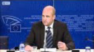 Reinfeldt Presser on Special EU President Summit Nov 19 [upl. by Ecnerrot453]