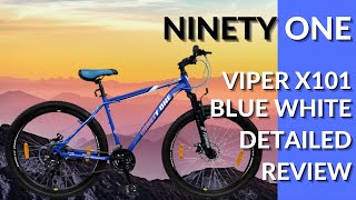 NINETY ONE CYCLE  DETAILED REVIEW VIPER X101 275T [upl. by Hearsh]