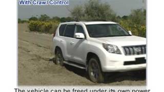 Toyota Prado offroad feature Crawl Control [upl. by Ailito789]