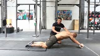 Ab Wheel Rollouts  CrossFit Invictus [upl. by Aicerg243]