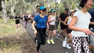 Torrens parkrun Start 2 November 2024 [upl. by Lilithe]