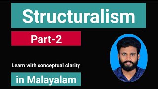 Structuralism in Malayalam Part2 [upl. by Gretta]