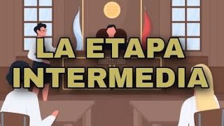 LA ETAPA INTERMEDIA  SISTEMA PENAL ACUSATORIO [upl. by Lidia910]