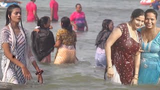 COXS BAZAR SEA BEACH  Tour of Sugandha Beach  Sea Bath Activities and Beach Walk  Part  03 [upl. by Renrut]