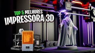 Revelamos as 5 MELHORES Impressoras 3D de 2024 Veja Antes de Comprar ✅ [upl. by Meluhs]