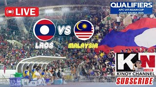 Live ລາວ Vs ມາເລເຊຍ LAOS VS Malaysia ຊີງແຊ້ມອາຊີ U17ຮອບຄັດເລືອກAFC U17 ASIAN CUP 2025 [upl. by Ancilin827]