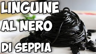 Primi Piatti Linguine al Nero di seppia e Seppie Cozze e Vongole [upl. by Sanford733]