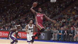 LeBron James Cavaliers Debut  Classic Game on NBA 2K24 PS5 [upl. by Jane]