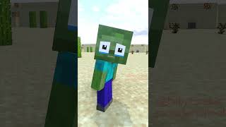 JJ is Deadbut   Baby zombie minecraft animations [upl. by Uticas]