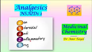 NSAID Analgesics part 1  Medicinal Chemistry  E  PDF 👇 [upl. by Chaffin]