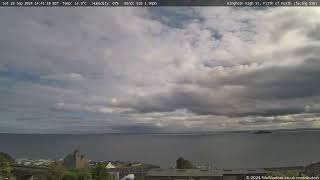 28 September 2024  Kinghorn WeatherCam Timelapse [upl. by Noy]