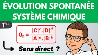 Évolution spontanée dun système chimique 💪 Terminale Spécialité [upl. by Oremodlab]