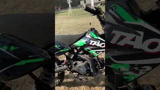 Tao Tao Dirt Bike 125cc bull size cold start [upl. by Quince]