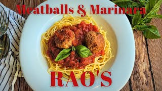 How to make RAOS  Meatballs amp Marinara Sauce [upl. by Karie]