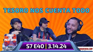 Entrevistamos a Tesoro por primera vez y sin Nena  Podcast 31424 S7E40 [upl. by Terence]