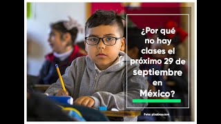 SEP ¿Por qué no hay clases el 29 de septiembre de 2023 Esto dice el calendario escolar [upl. by Demahom540]