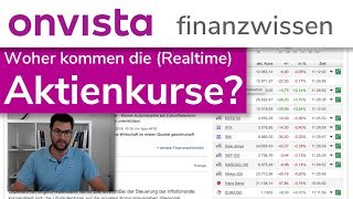 Woher kommen die Aktienkurse Realtime oder verzögert 📈 Kursquellen im Überblick [upl. by Dloraj]