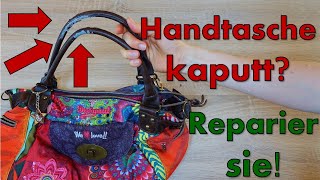 Handtasche kaputt Reparier sie selbst mit diesem Tutorial  Sew Youseful 2 [upl. by Naerad]